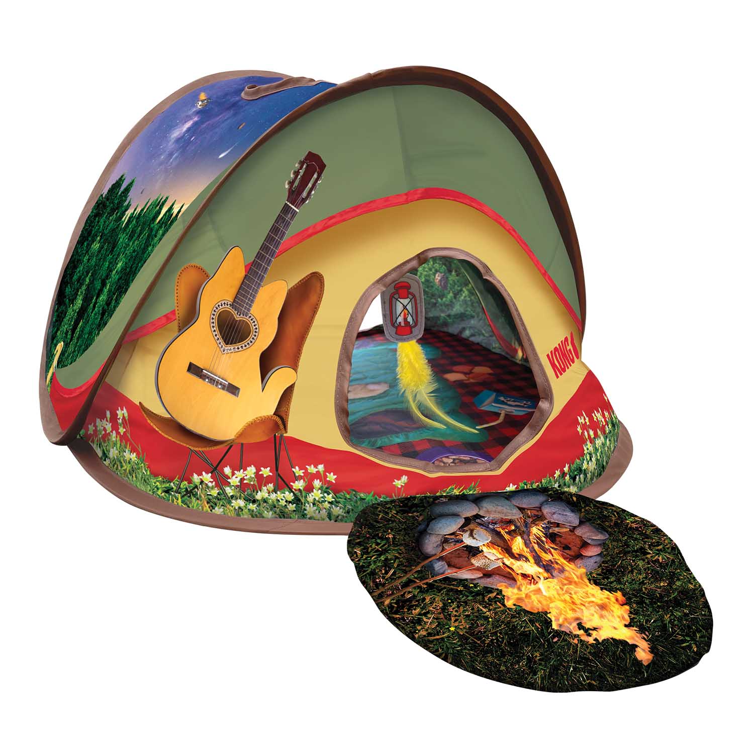 Glamping Play Tent with Toys - (Assorted Colors) - Cat - (While Supplies Last)