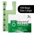 Large Heavy Duty Bio-Tech Litter Bags - Cat - (10" x 20") - (Extra Large) - (Beyond Green) - (While Supplies Last)