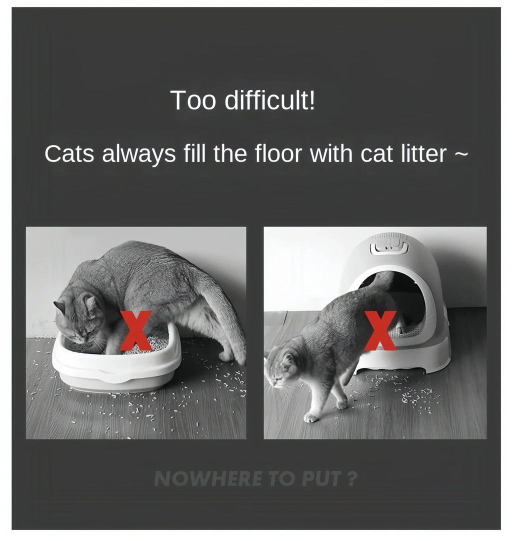 Large Honeycomb Design Litter Mat - Cat - (3 Color Options) - (30 x 30 cm) - (While Supplies Last)