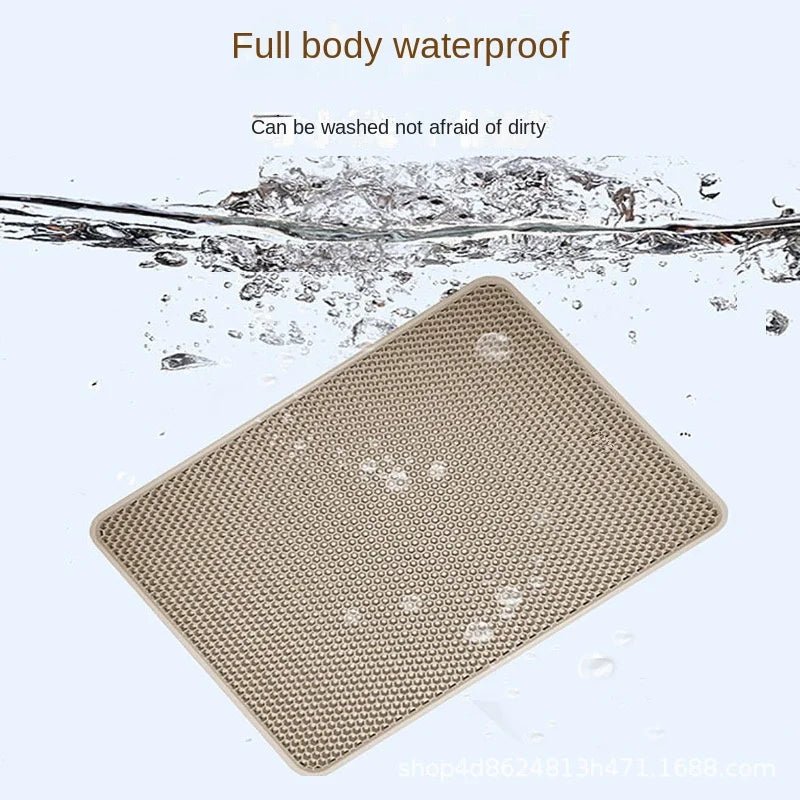 Large Honeycomb Design Litter Mat - Cat - (3 Color Options) - (30 x 30 cm) - (While Supplies Last)