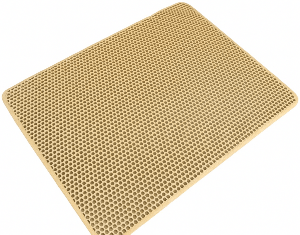 Large Honeycomb Design Litter Mat - Cat - (3 Color Options) - (30 x 30 cm) - (While Supplies Last)