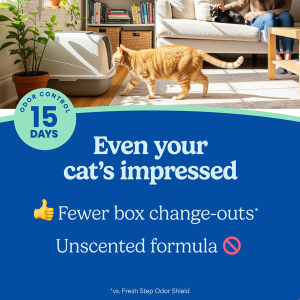 Ever Fresh Multi Cat Clumping Litter - (Unscented)