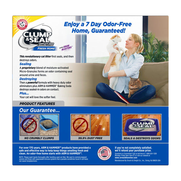 Clump & Seal Fresh Home Litter - Cat - (While Supplies Last)