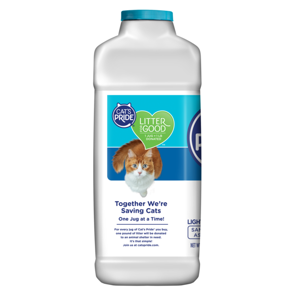 Unscented Lightweight Scoopable Clumping Clay Litter - Cat - (Unscented) - (Cat's Pride Litter) - (While Supplies Last)