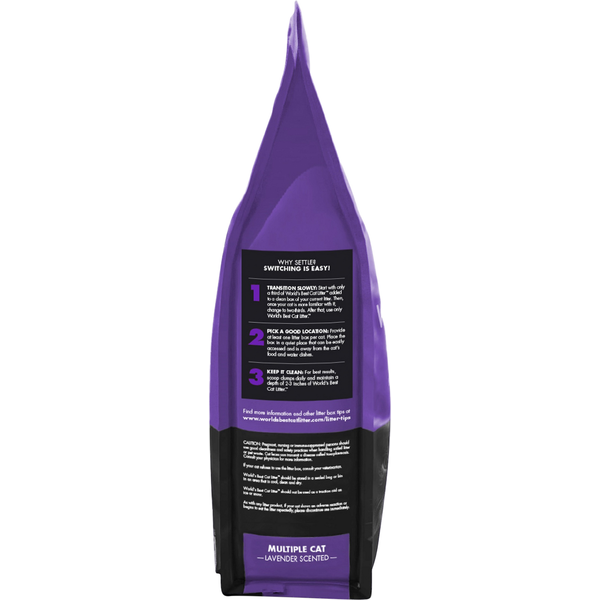 World's Best Cat Litter - Multiple Cats - (Lavender Scented) - (While Supplies Last)
