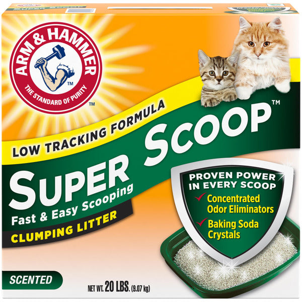 Super Scoop Clumping Litter - Cat - (Fresh Scent) - (Arm & Hammer) - (While Supplies Last)