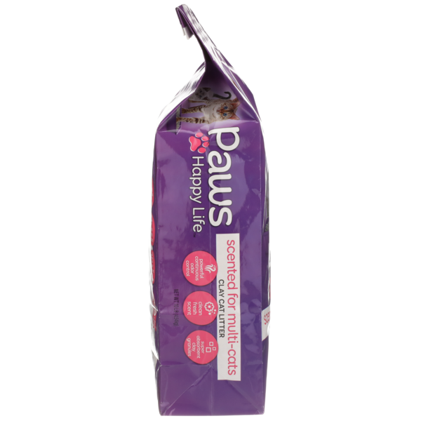 Paws Happy Life Unscented Clay Multi-Cat Litter - (While Supplies Last)