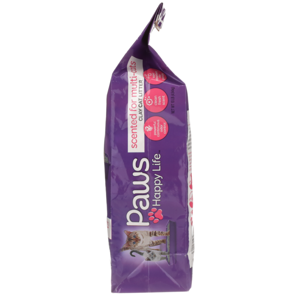 Paws Happy Life Unscented Clay Multi-Cat Litter - (While Supplies Last)