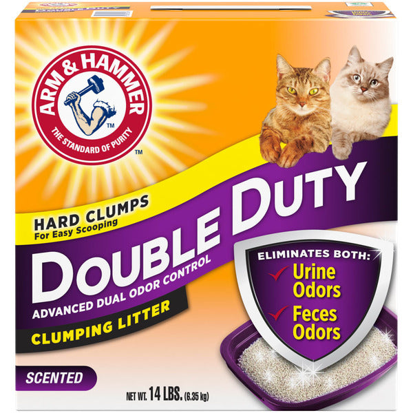 Double Duty Dual Advanced Odor Control Clumping Litter - Cat - (Arm & Hammer) - (Scented) - (While Supplies Last)