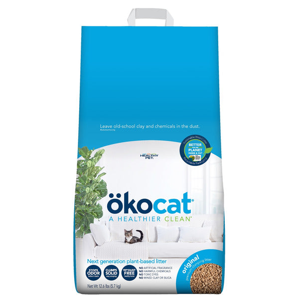 Premium Clumping Wood Litter - Cat - (Okocat Original...) - (While Supplies Last)