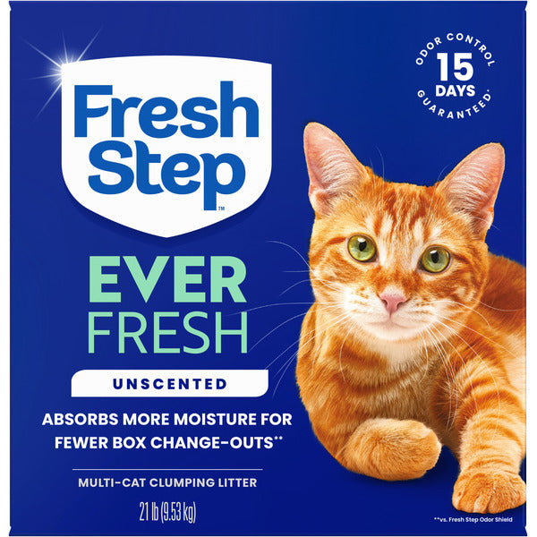 Ever Fresh Multi Cat Clumping Litter - (Unscented)