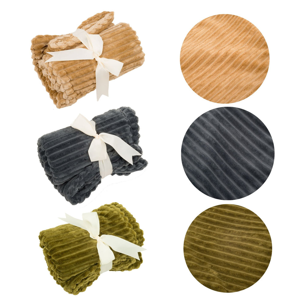 Pet Blanket -  Dog  - (30 in x 40 in) - (Double Sided) - (Plush) - (Scout Blankies) - (3 Color Options)