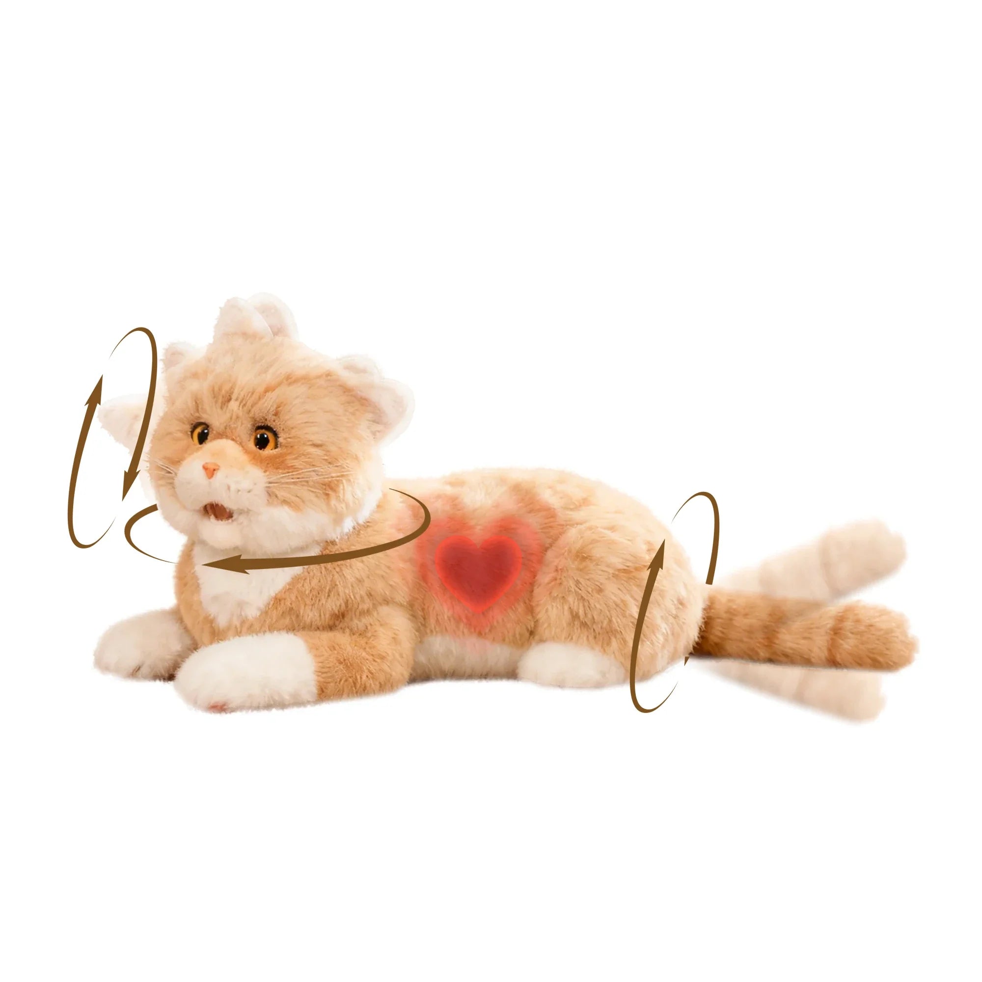 Interactive Lifelike Robot Companion Cat - All Ages (Great for Seniors)
