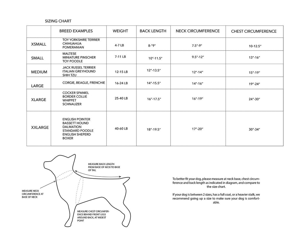 Evan Pet Raincoat - Dog Cat - (XS-XL) - (Geometric) - (While Supplies Last)