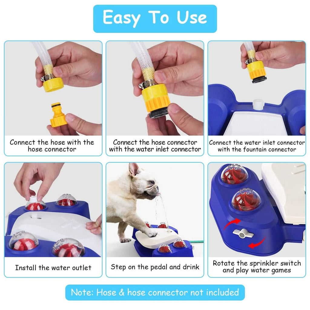 Multi-functional Automatic Water Sprinkler - Dog - (Blue, Yellow) - (While Supplies Last)