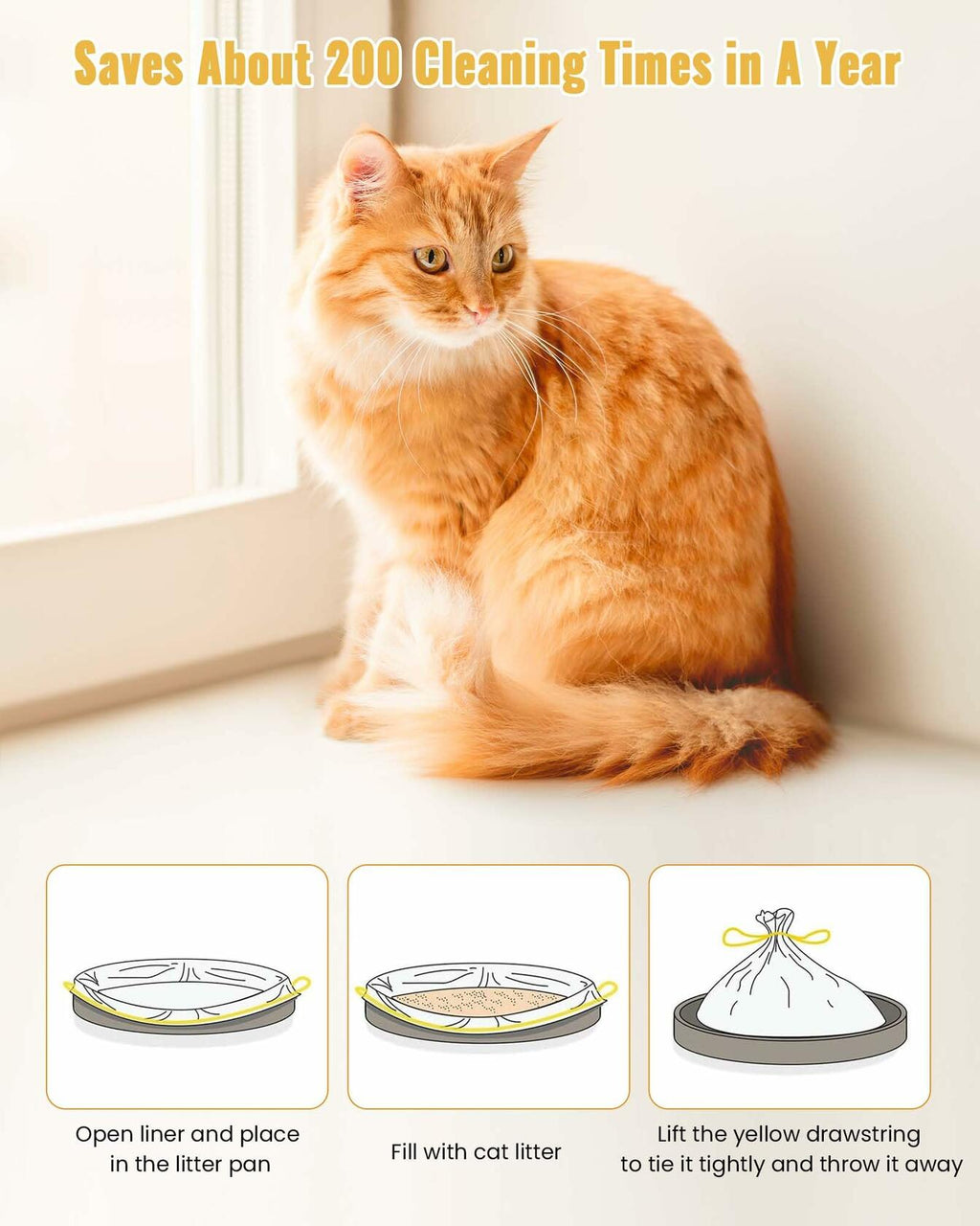 Jumbo Litter Box Liners - Cat - (While Supplies Last)