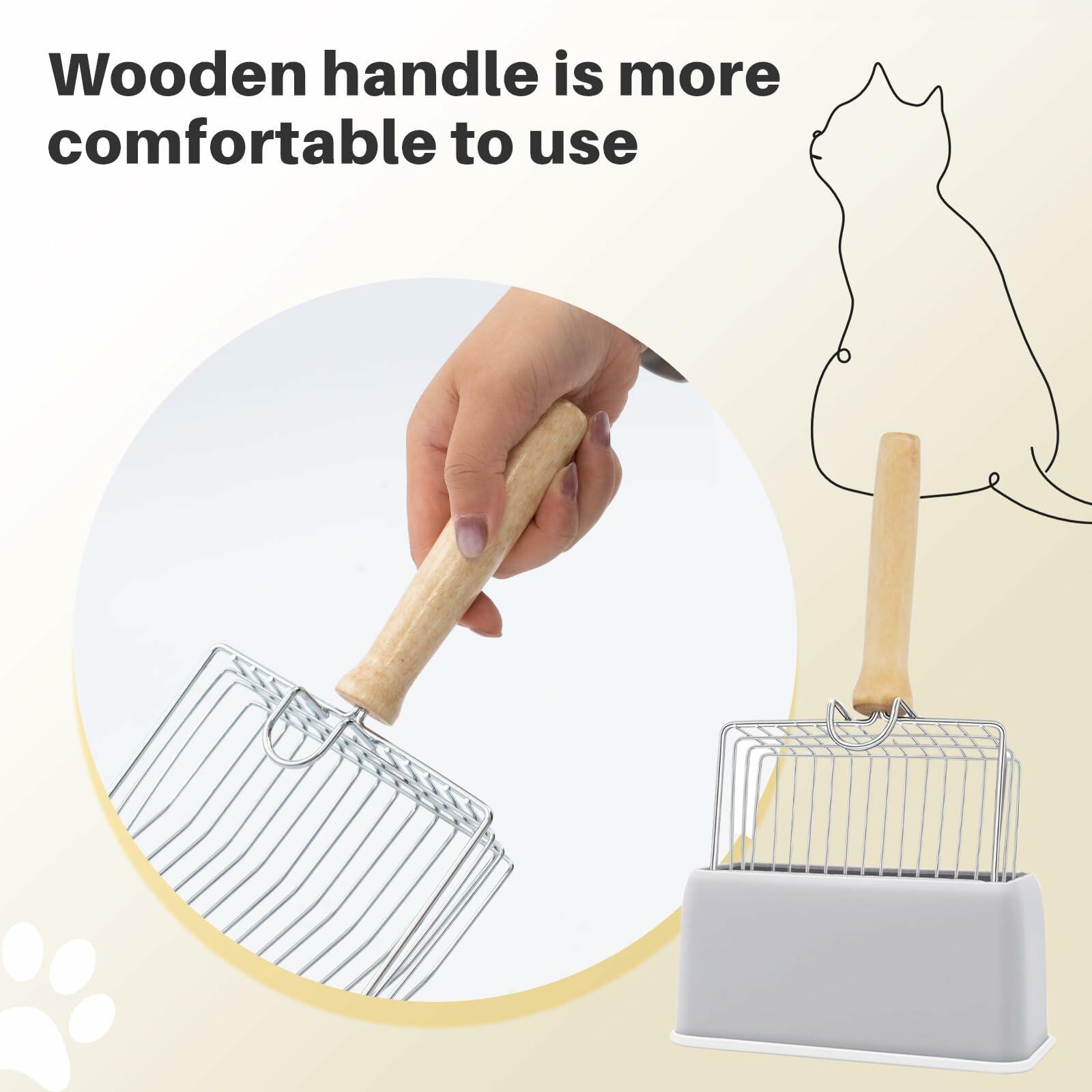 Quality Litter Scoop - Cat - (Stainless Steel) - (While Supplies Last)