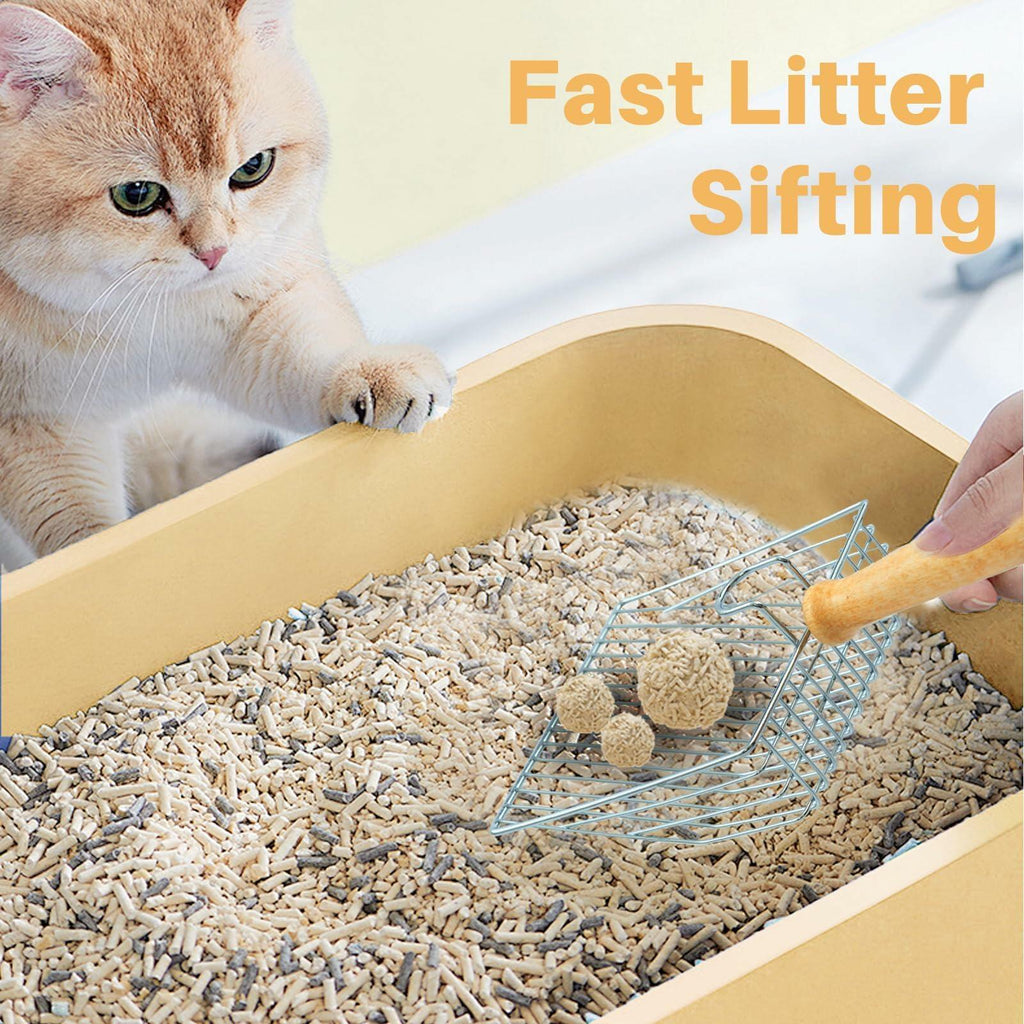 Quality Litter Scoop - Cat - (Stainless Steel) - (While Supplies Last)