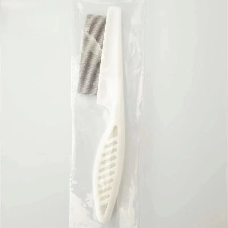 Grooming Comb - Dog Cat - (Flea and Shedding Tool) - (Detangles) - (S,M) - (6 Color Options) - (1 pc/2 pc Set)