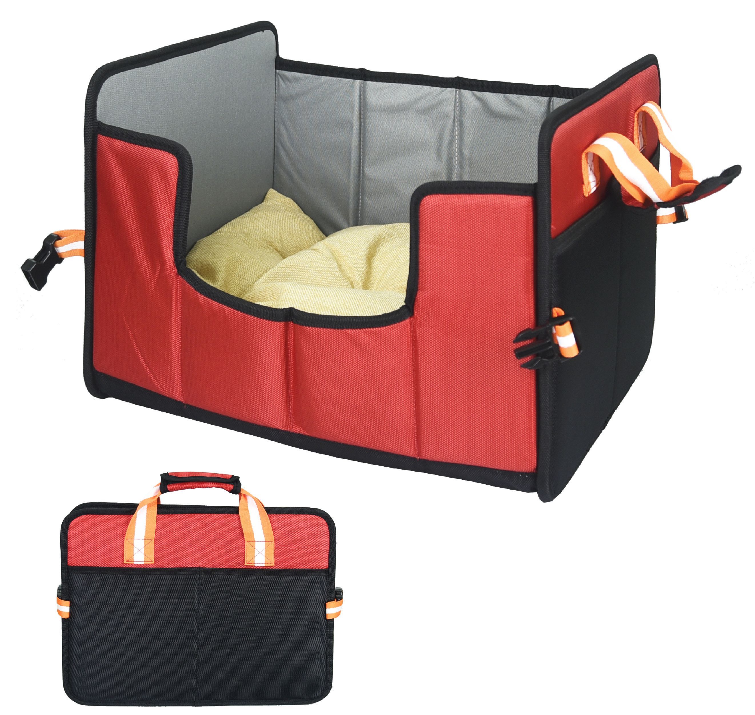 The 'Travel-Nest' Carrier Bed - Dog Cat - (S, L) - (6 Color Options)
