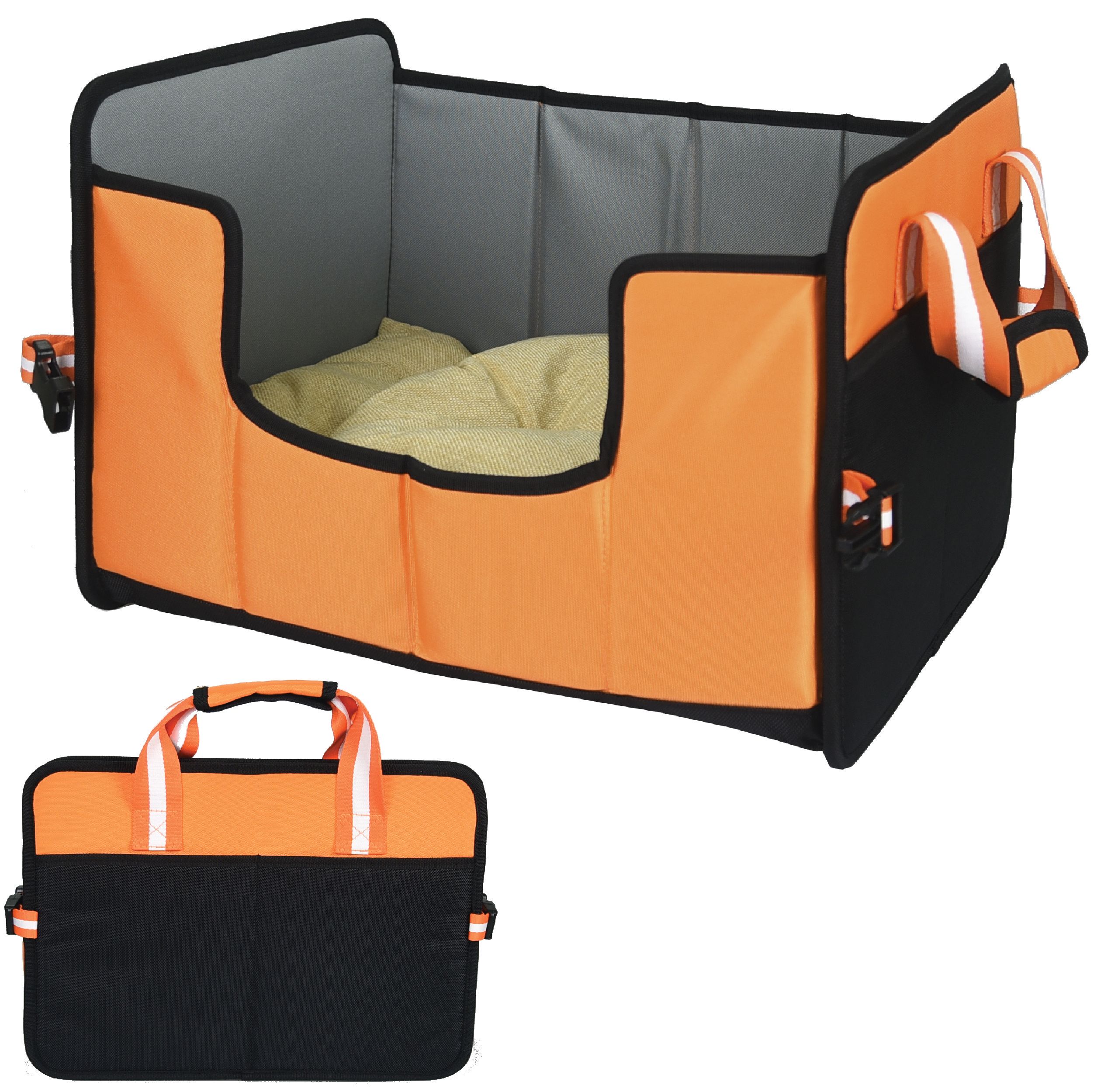 The 'Travel-Nest' Carrier Bed - Dog Cat - (S, L) - (6 Color Options)