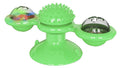 Pet Life ® 'Windmill' Rotating Suction Cup Spinning Toy - Cat - (3 Color Options) - (While Supplies Last)