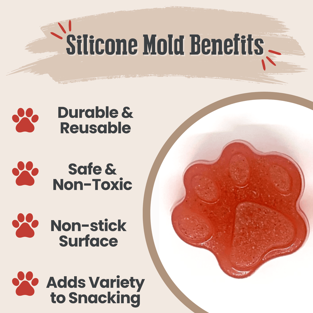 Pet Treat Molds - Dog - (4 Color/Style Options) - (While Supplies Last)