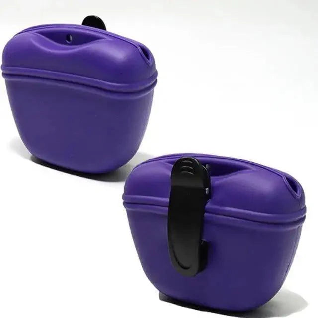 Portable Training Treat Pouch -  Dog - (2 Styles) - (10 Color Options)