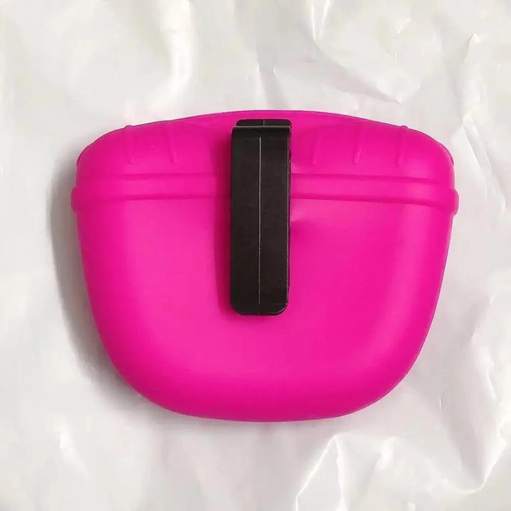 Portable Training Treat Pouch -  Dog - (2 Styles) - (10 Color Options)