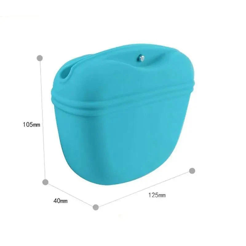 Portable Training Treat Pouch -  Dog - (2 Styles) - (10 Color Options)
