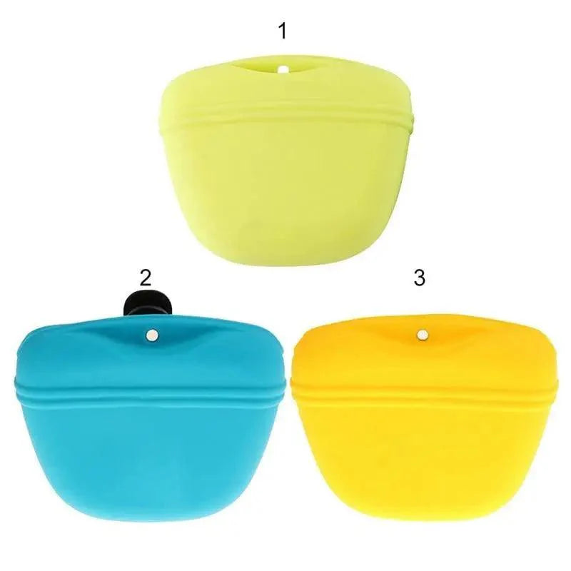 Portable Training Treat Pouch -  Dog - (2 Styles) - (10 Color Options)