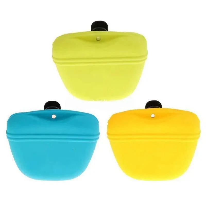 Portable Training Treat Pouch -  Dog - (2 Styles) - (10 Color Options)