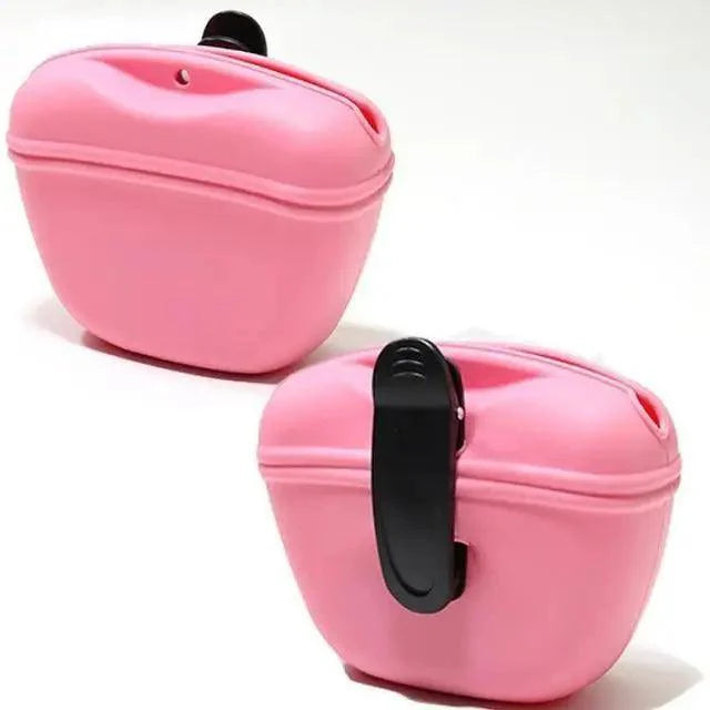 Portable Training Treat Pouch -  Dog - (2 Styles) - (10 Color Options)