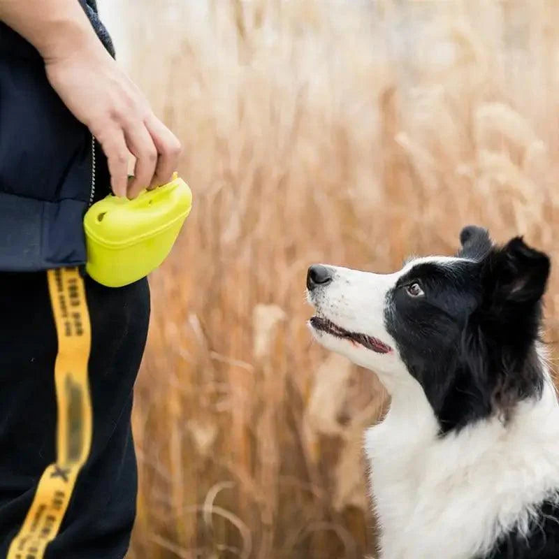 Portable Training Treat Pouch -  Dog - (2 Styles) - (10 Color Options)