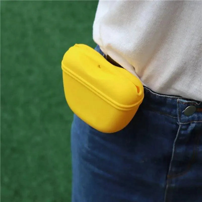 Portable Training Treat Pouch -  Dog - (2 Styles) - (10 Color Options)