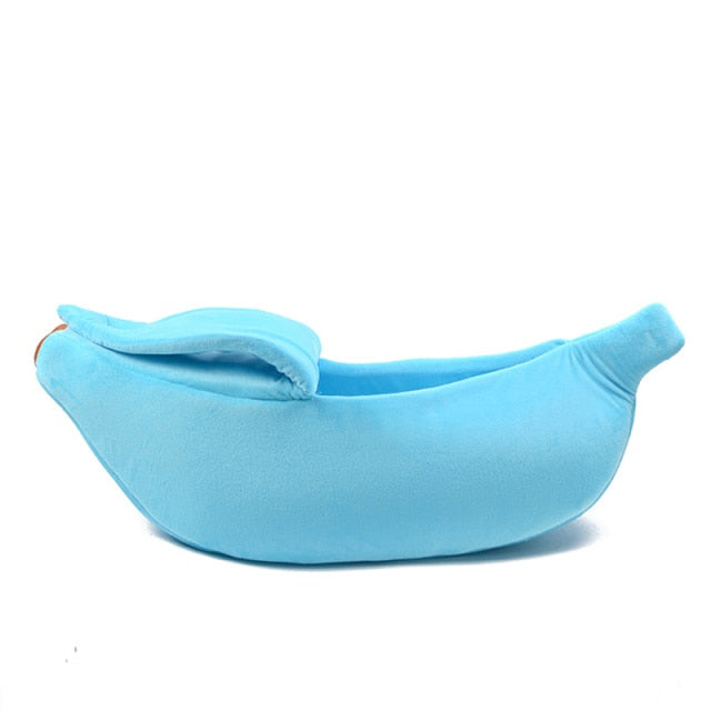 Cozy Banana Bed - Dog Cat - (S-XL) - (6 Color Options)
