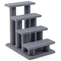 4-Step Stairs with Scratching Posts - Cat - (DirectDeals) - (Grey, Beige) - While Supplies Last)