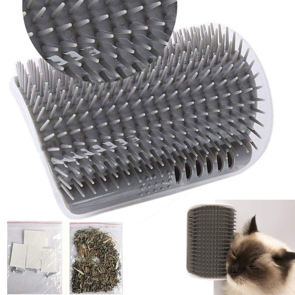 Self Groomer Brush and Massager - Cat - 4 Color Options)