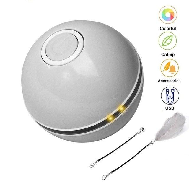Interactive Colorful Smart Toy Ball - Cat - (4 Color Options) - (While Supplies Last)