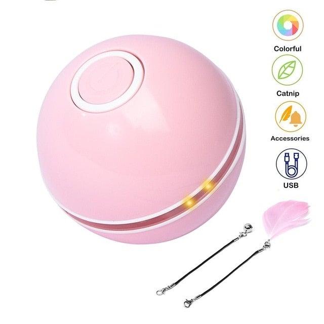 Interactive Colorful Smart Toy Ball - Cat - (4 Color Options) - (While Supplies Last)