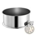 Stainless Steel Crate Dog Bowl Hanging Pet Food Dish