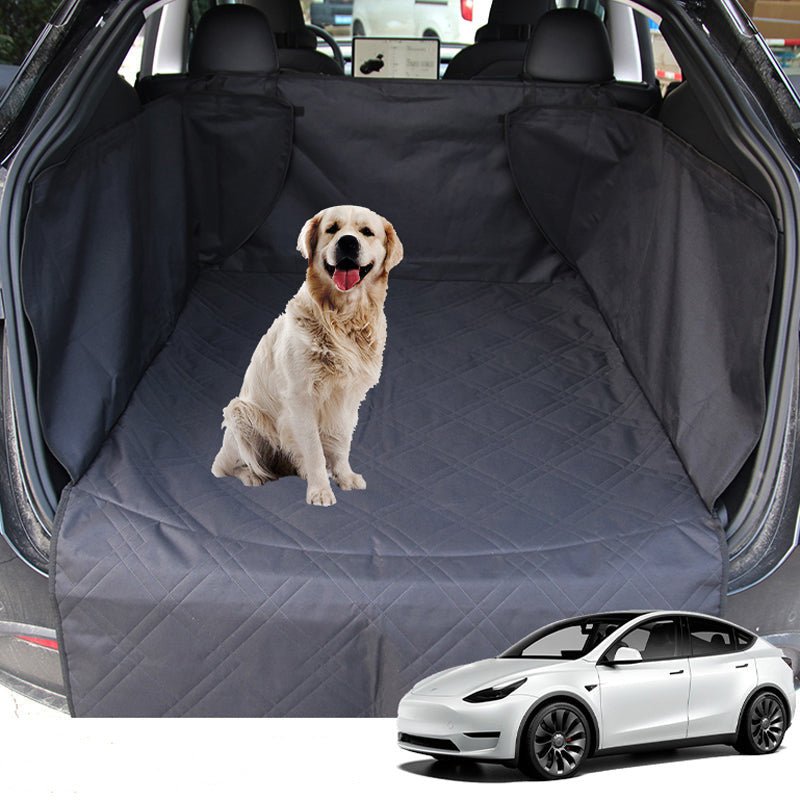 Trunk Mat  - Dog - (Tesla Model Y) - (Waterproof) - (Cargo Liner) -  (TESERY) - (Black) - (While Supplies Last)