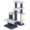 2-in-1 Cat Stairs and Cat Tree Tower ...