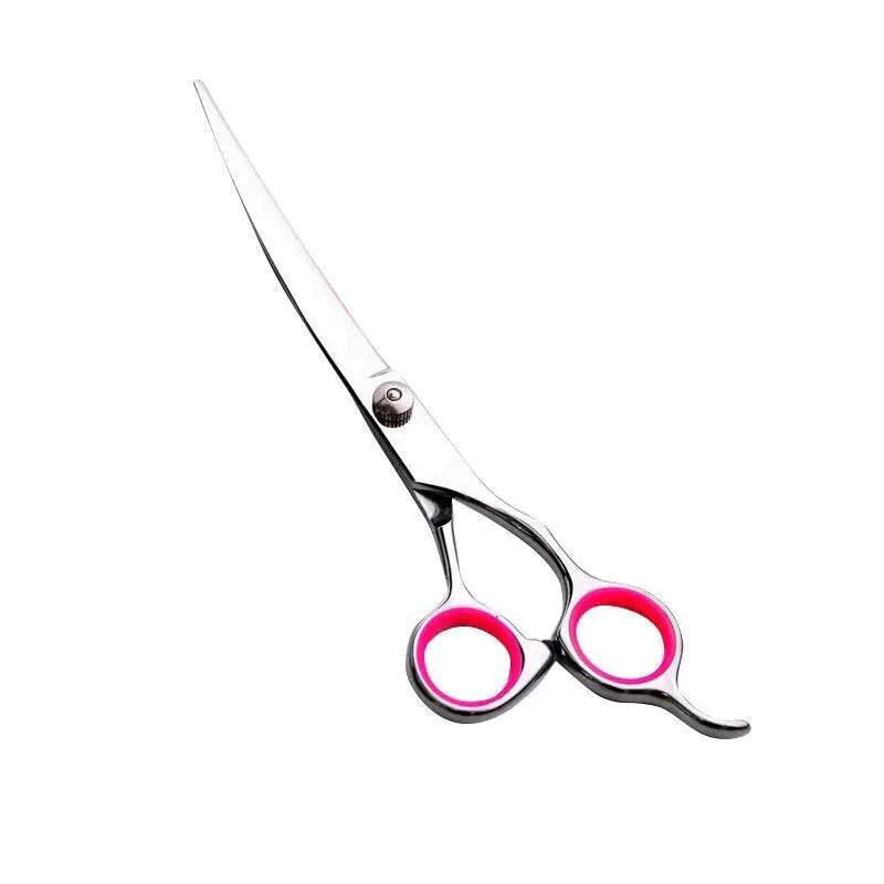 Grooming Scissors Kit -  Dog - (Stainless Straight) - (Curved Thinning Shears) - (While Supplies Last)