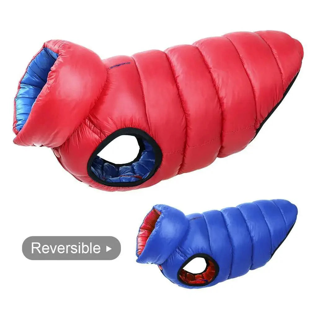 Reversible Waterproof Cloak Vest  - Dog - (3 Color Options) - (L-7XL)