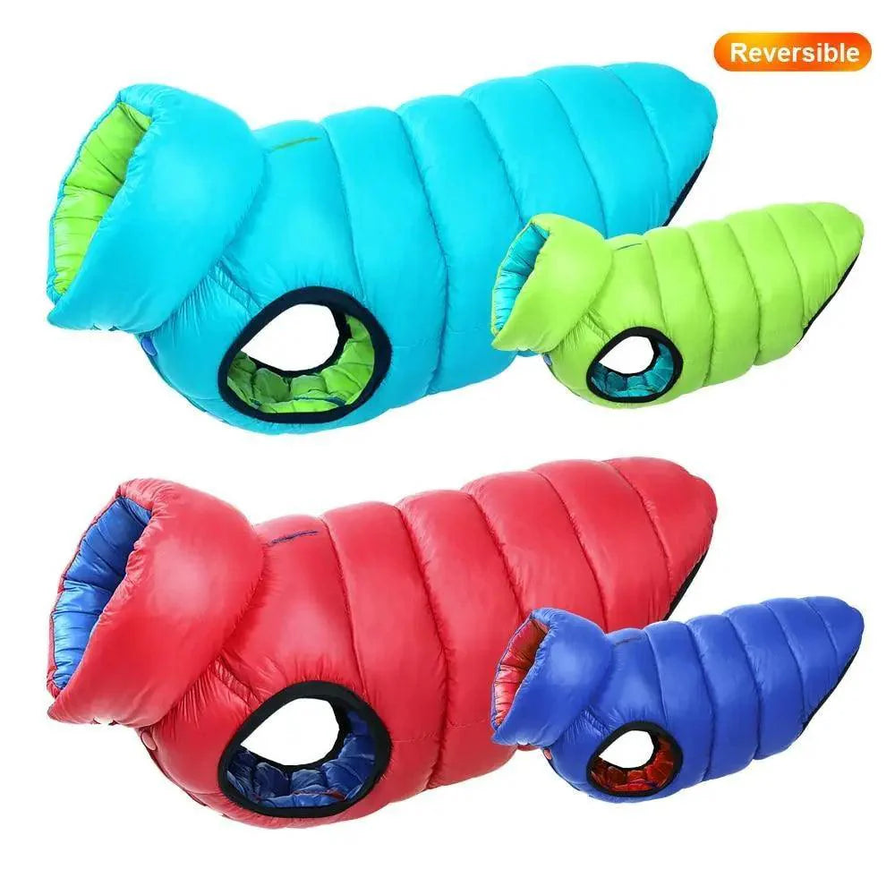 Reversible Waterproof Cloak Vest  - Dog - (3 Color Options) - (L-7XL)
