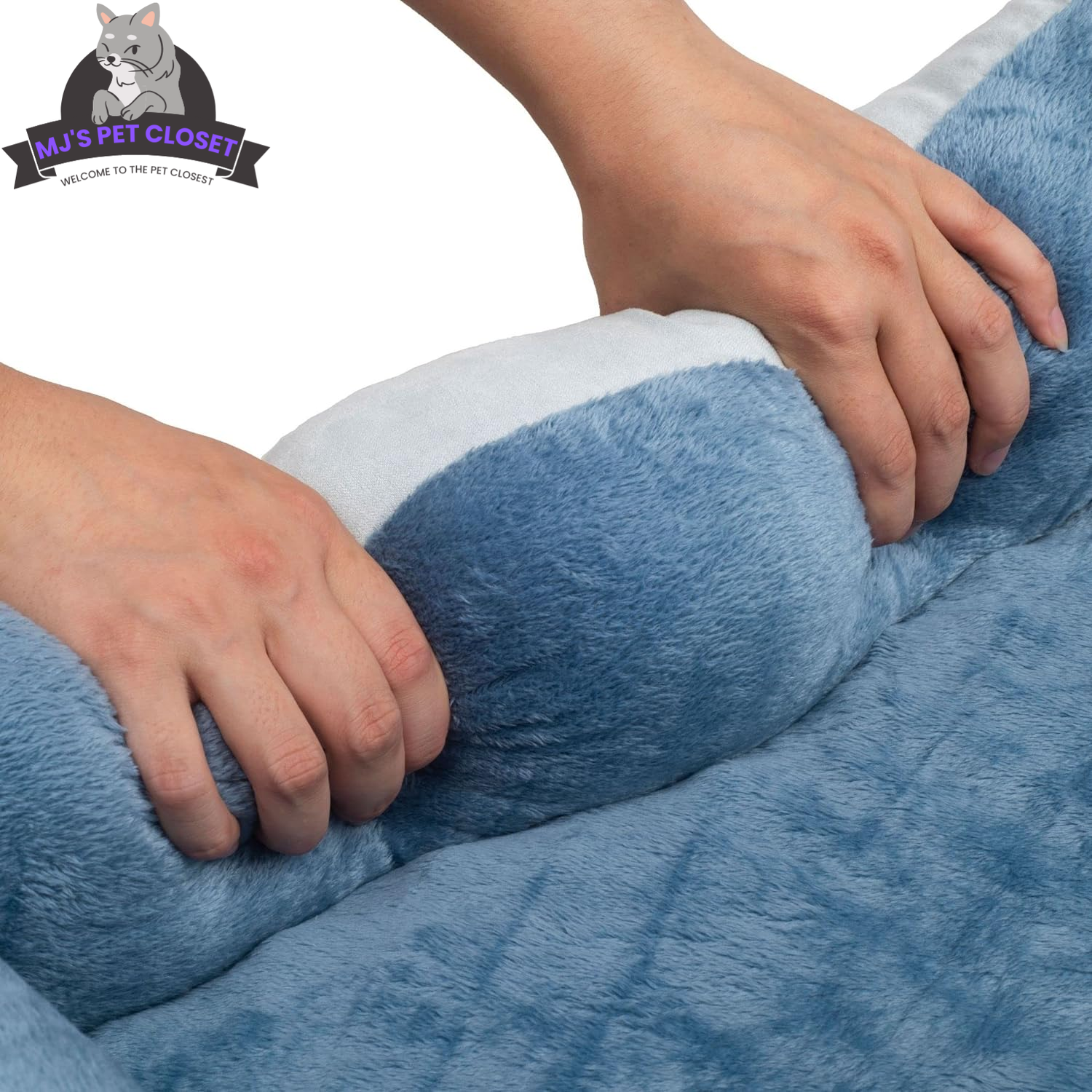 Medium Orthopedic Rectangle Bolster Bed - Dog Cat