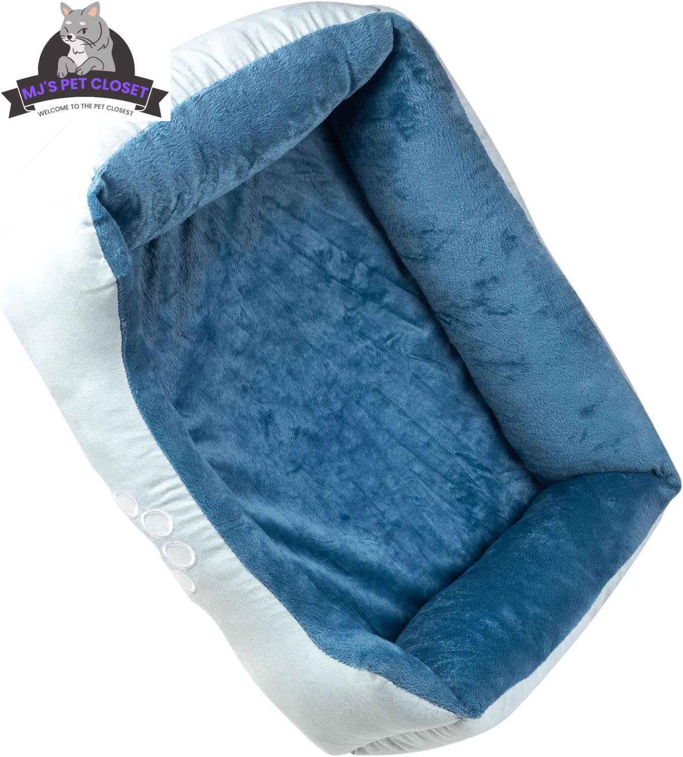 Medium Orthopedic Rectangle Bolster Bed - Dog Cat