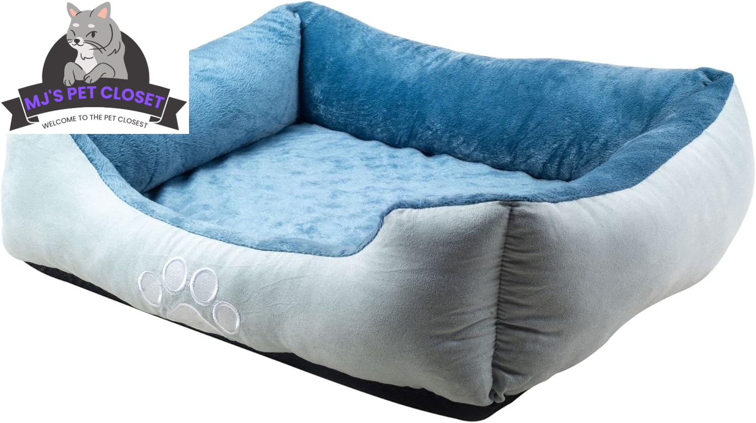 Medium Orthopedic Rectangle Bolster Bed - Dog Cat