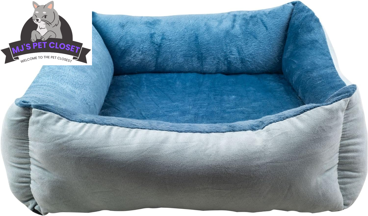 Medium Orthopedic Rectangle Bolster Bed - Dog Cat